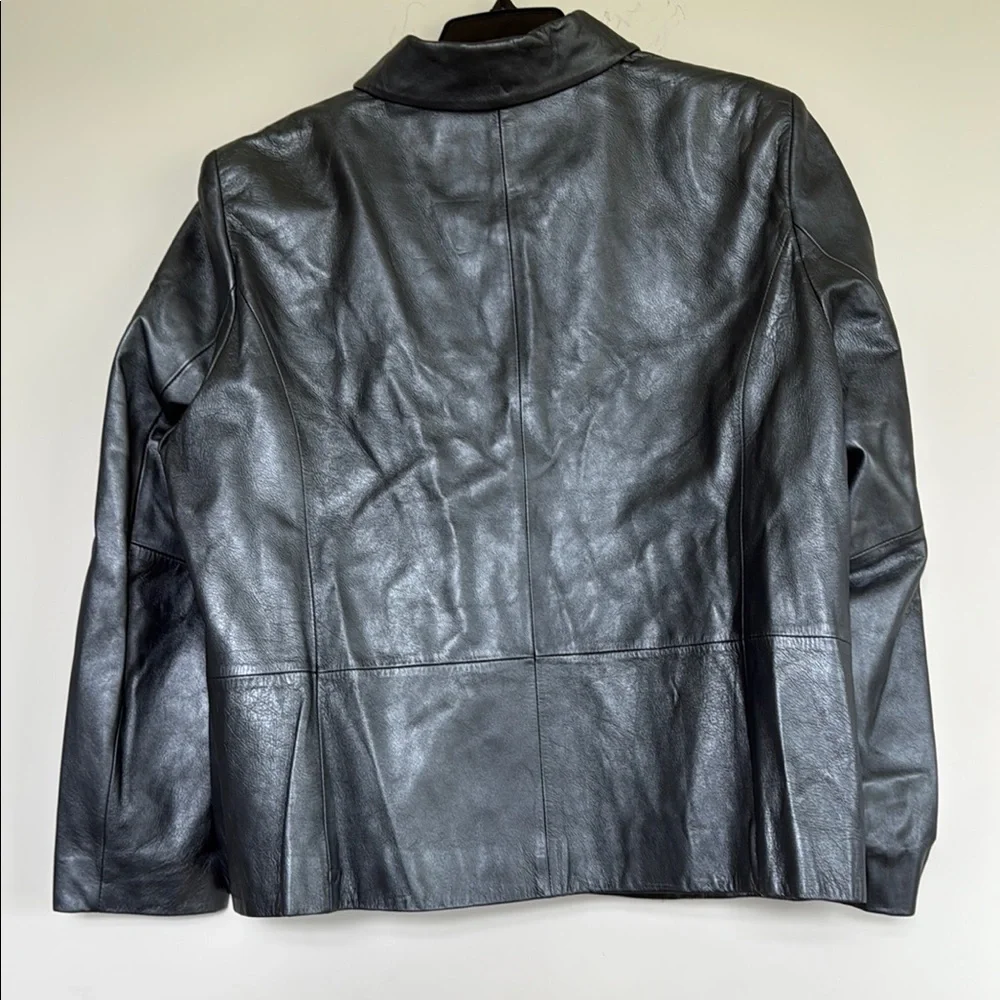 Women's Black Leather Jacket